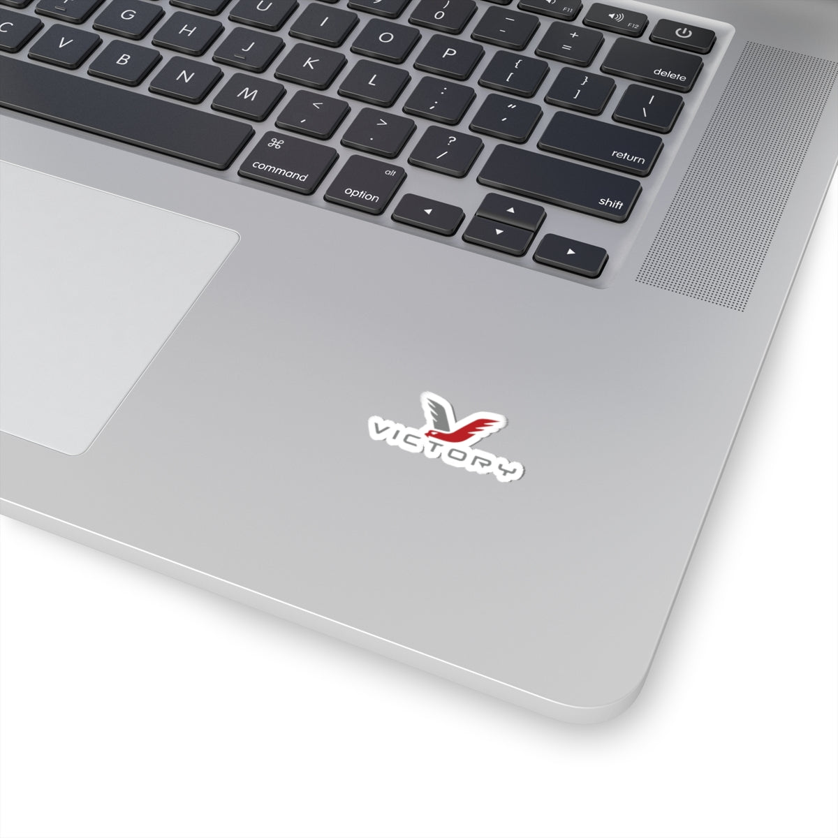 RED/GRAY VICTORY STICKER