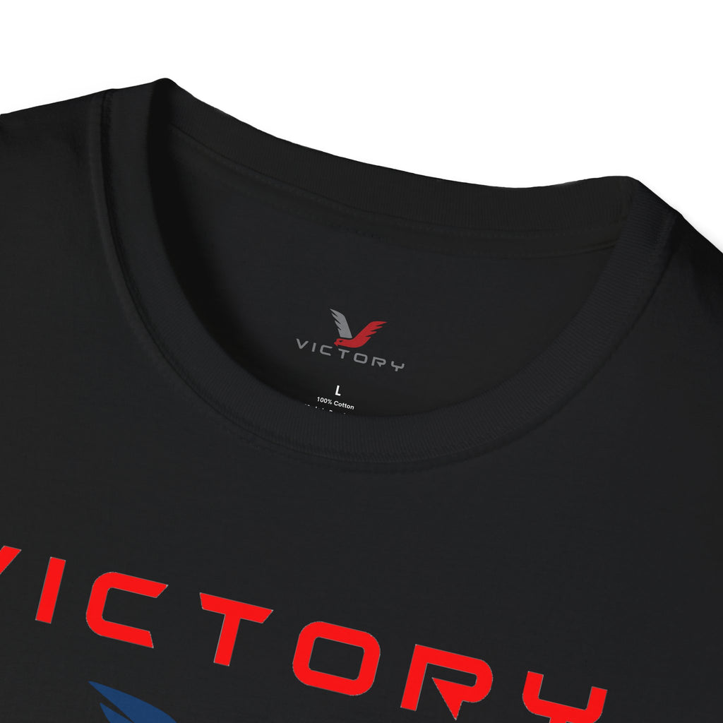 VICTORY RED BLUE LOGO-Oilfield Summer Shirts