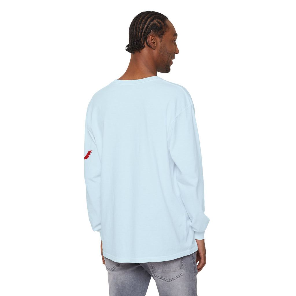 Victory Red Gray Long Sleeve-Oilfield Shirts