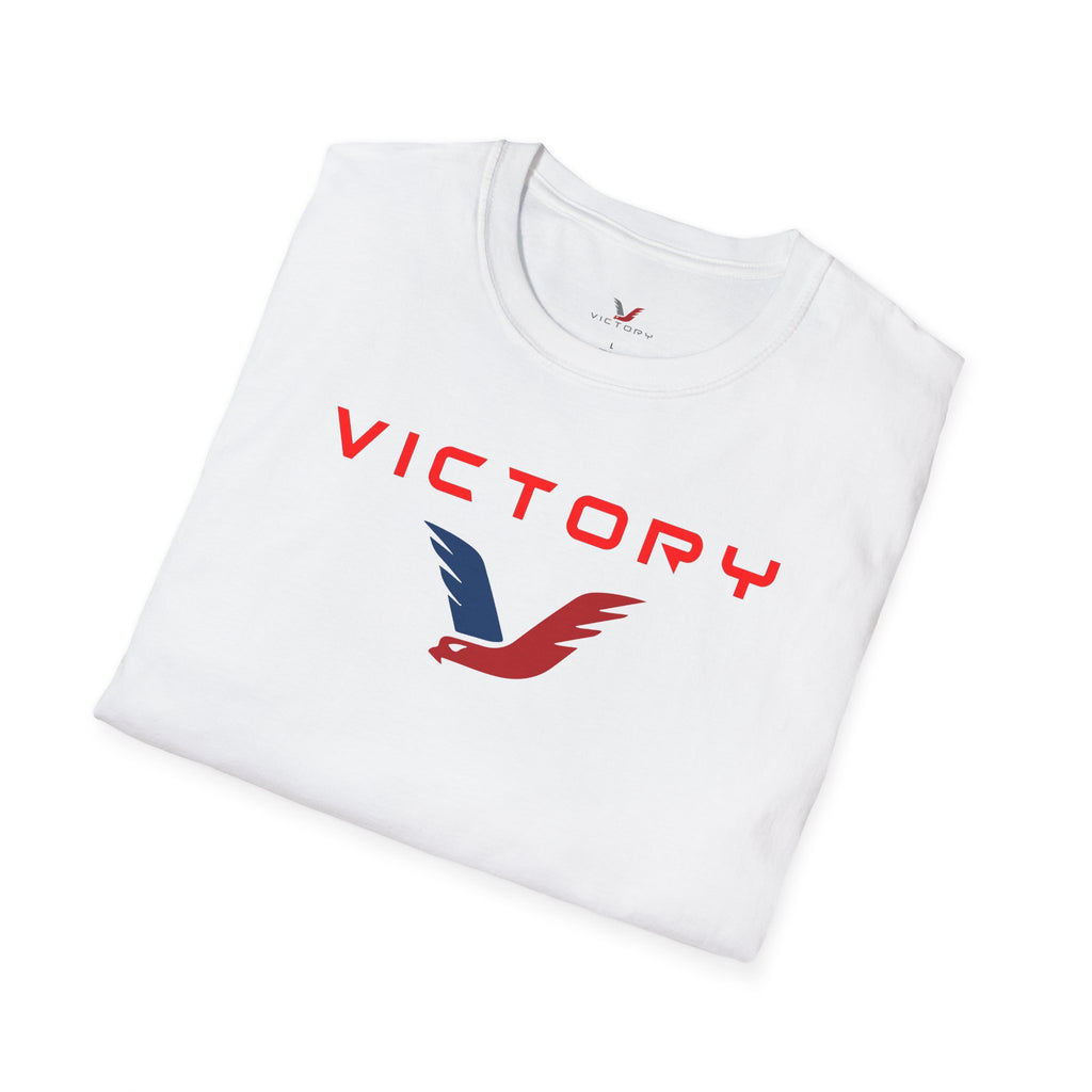 VICTORY RED BLUE LOGO-Oilfield Summer Shirts