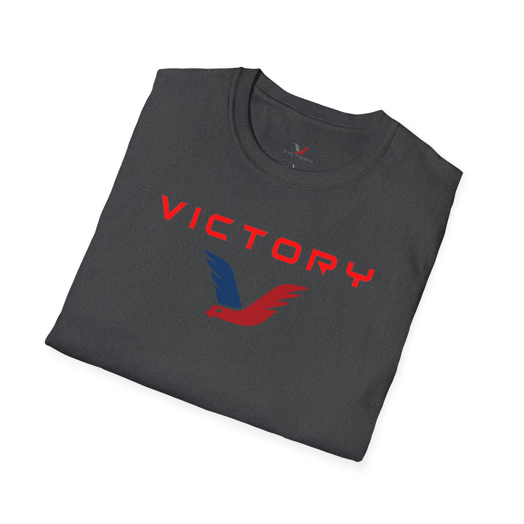 VICTORY RED BLUE LOGO-Oilfield Summer Shirts