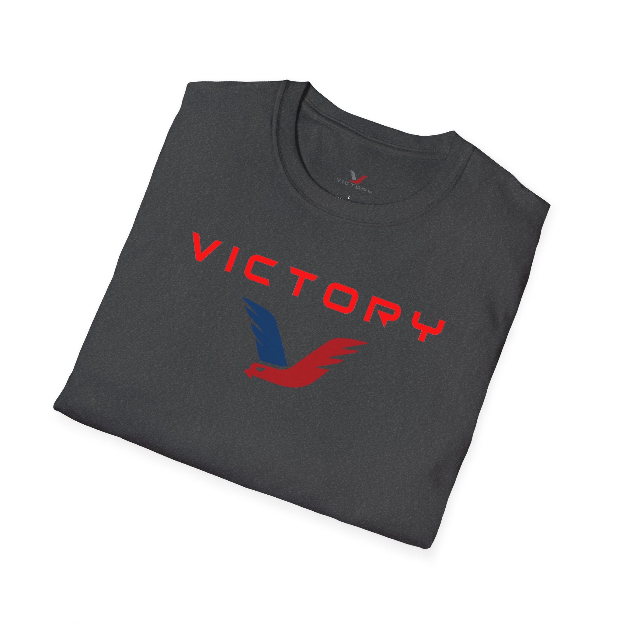 VICTORY RED BLUE LOGO-Oilfield Summer Shirts