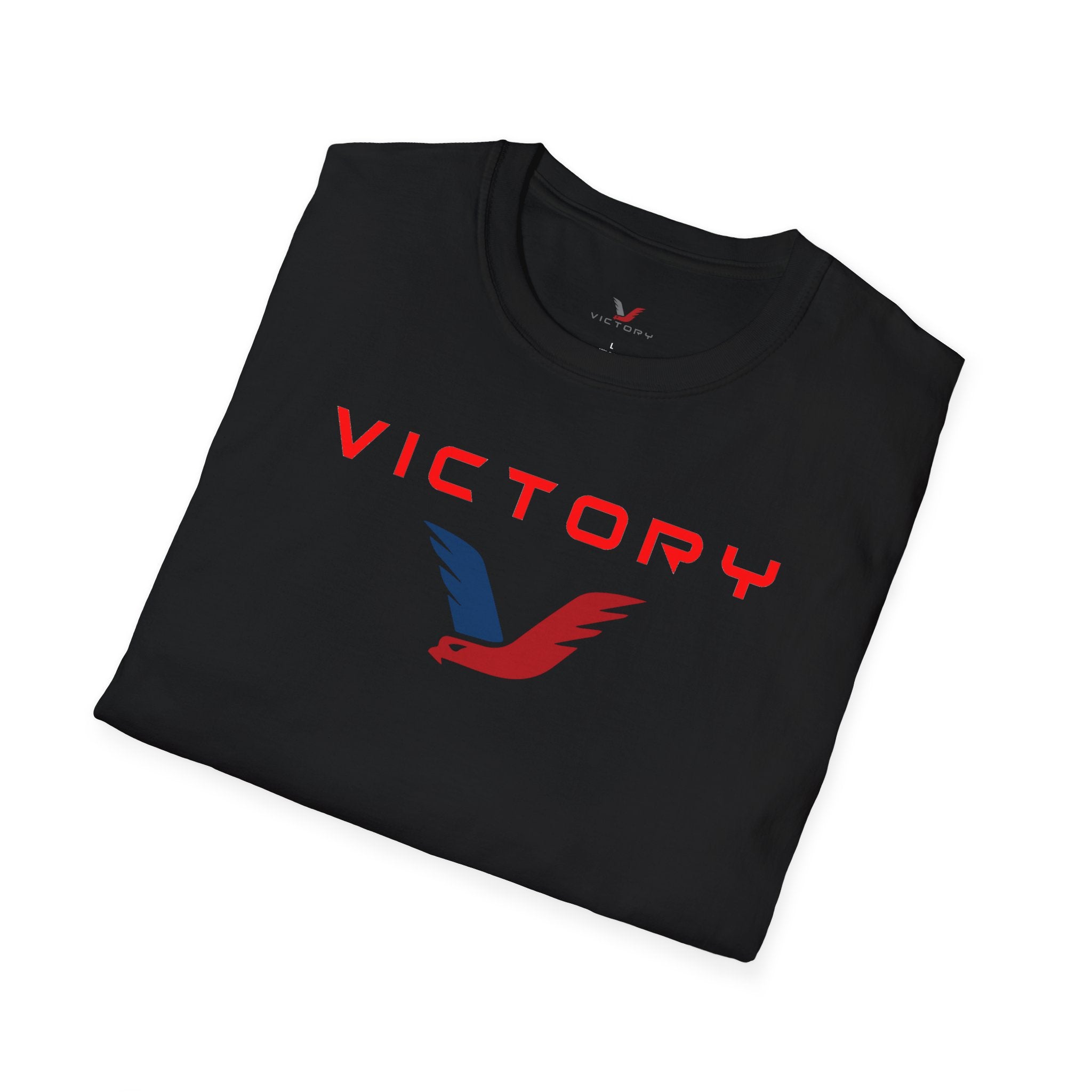 VICTORY RED BLUE LOGO-Oilfield Summer Shirts