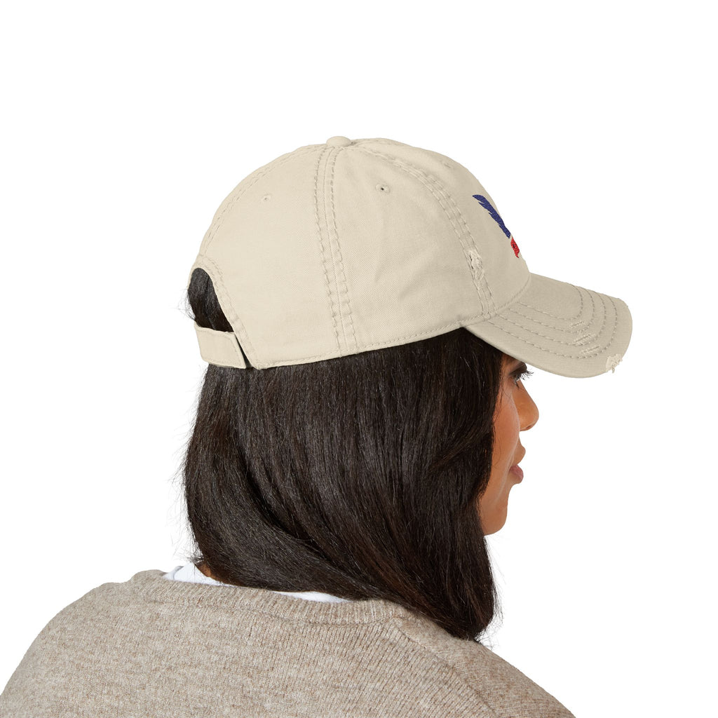 Distressed VICTORY HAT-Oilfield Caps