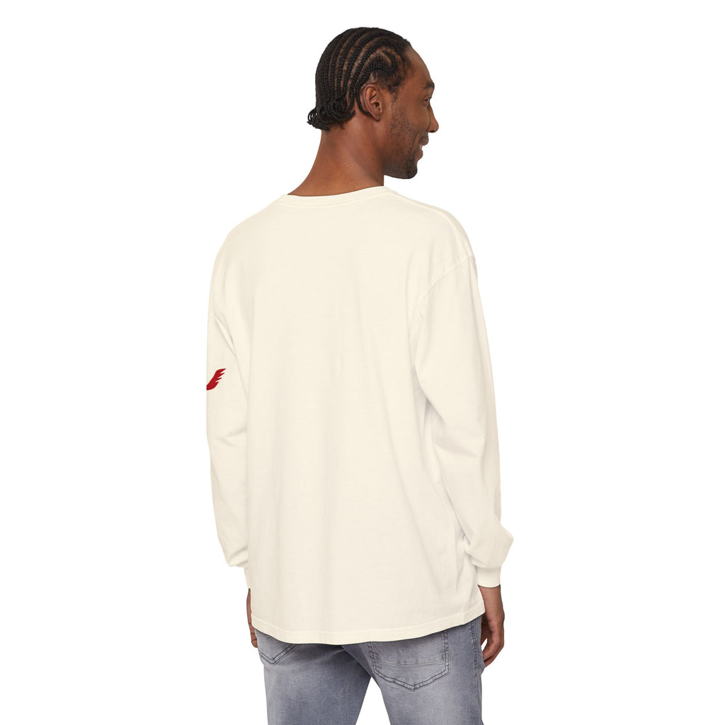 Victory Red Gray Long Sleeve-Oilfield Shirts