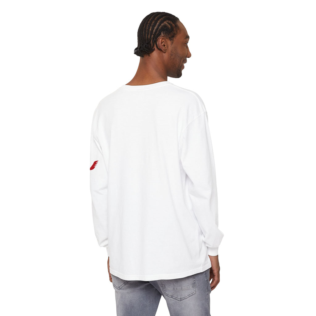 Victory Red Gray Long Sleeve-Oilfield Shirts