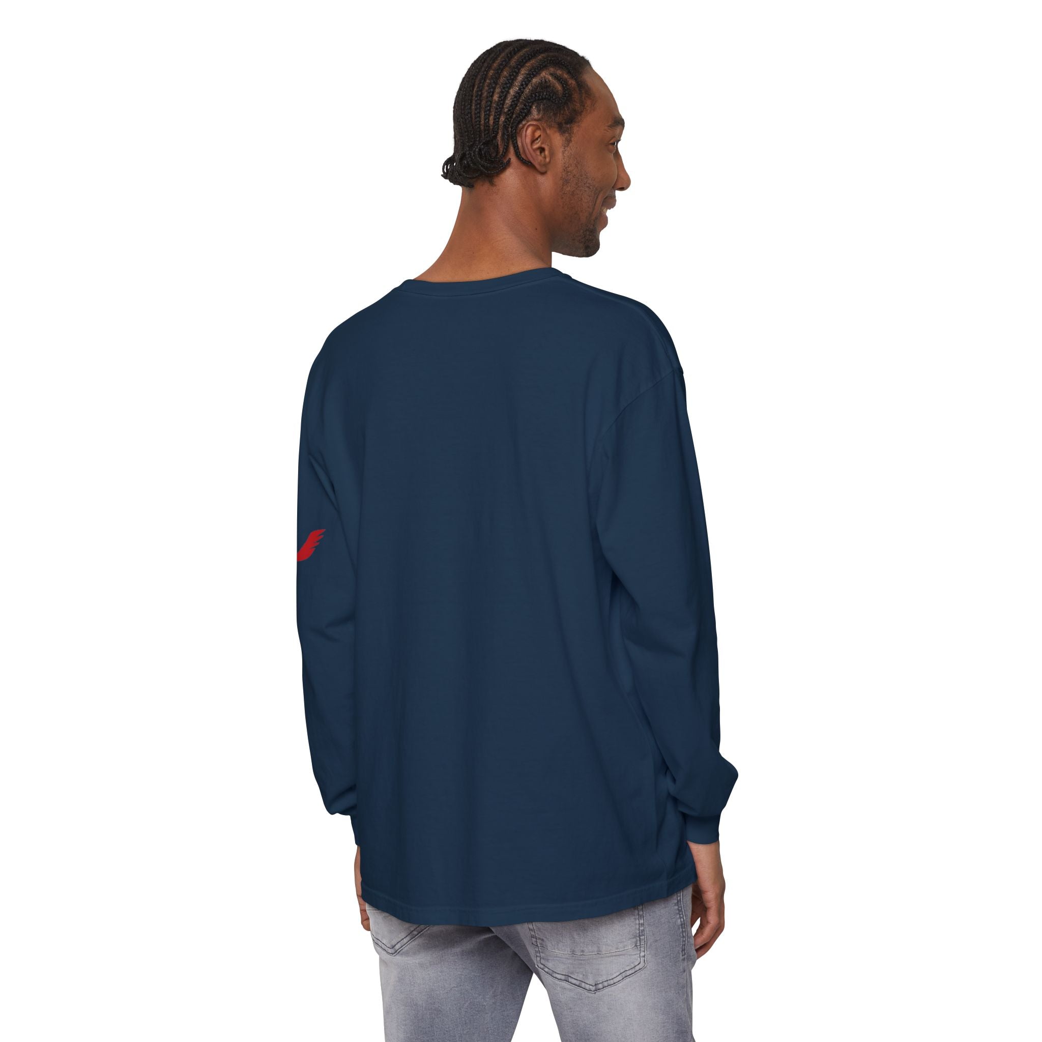 Victory Red Gray Long Sleeve-Oilfield Shirts