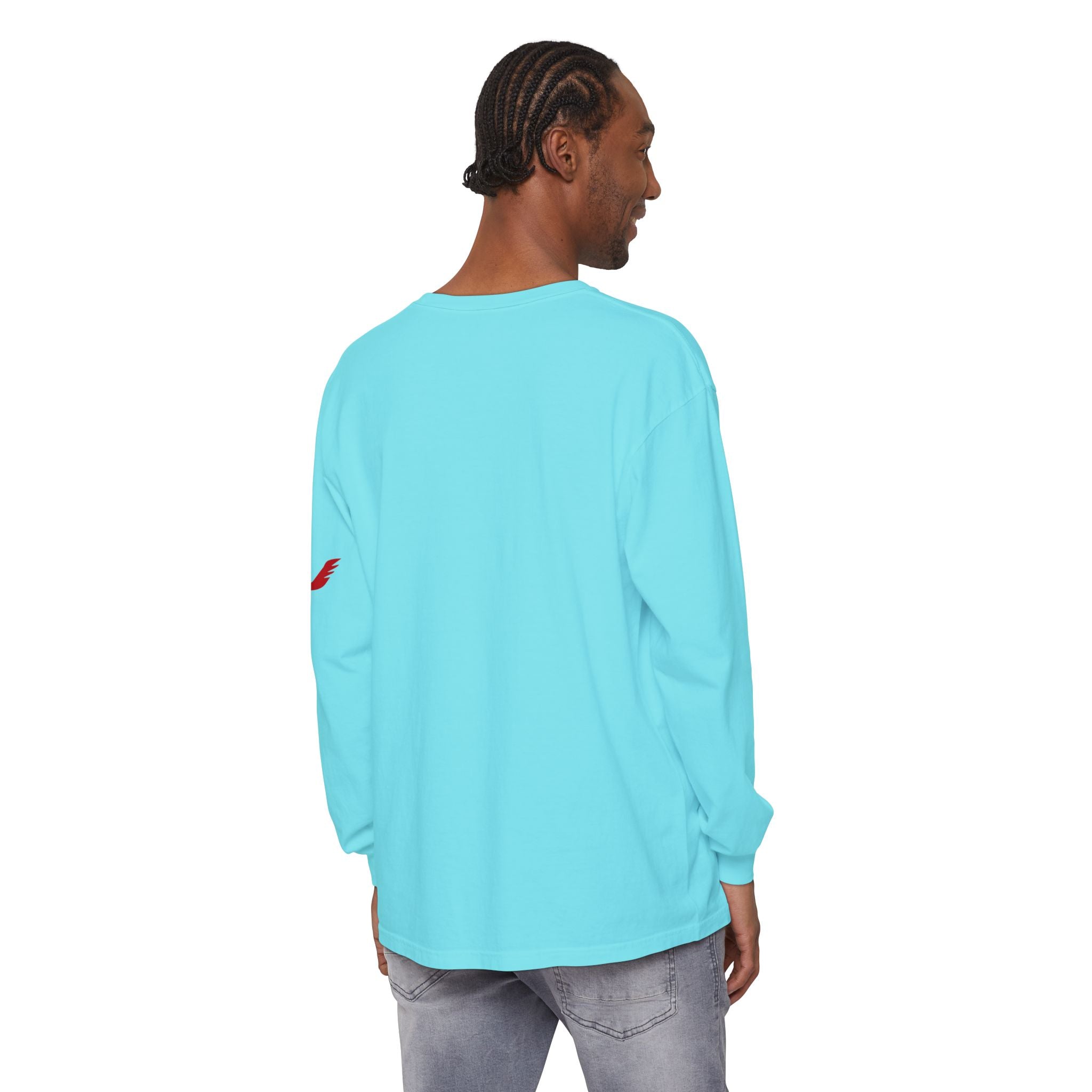 Performance Apparel-Victory-Brand Blue Long Sleeve Shirts