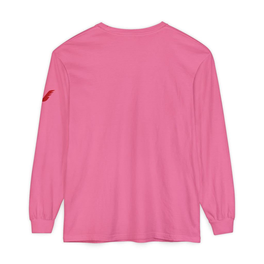 Victory Red Gray Long Sleeve-Oilfield Shirts