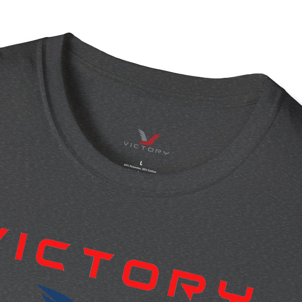 VICTORY RED BLUE LOGO-Oilfield Summer Shirts