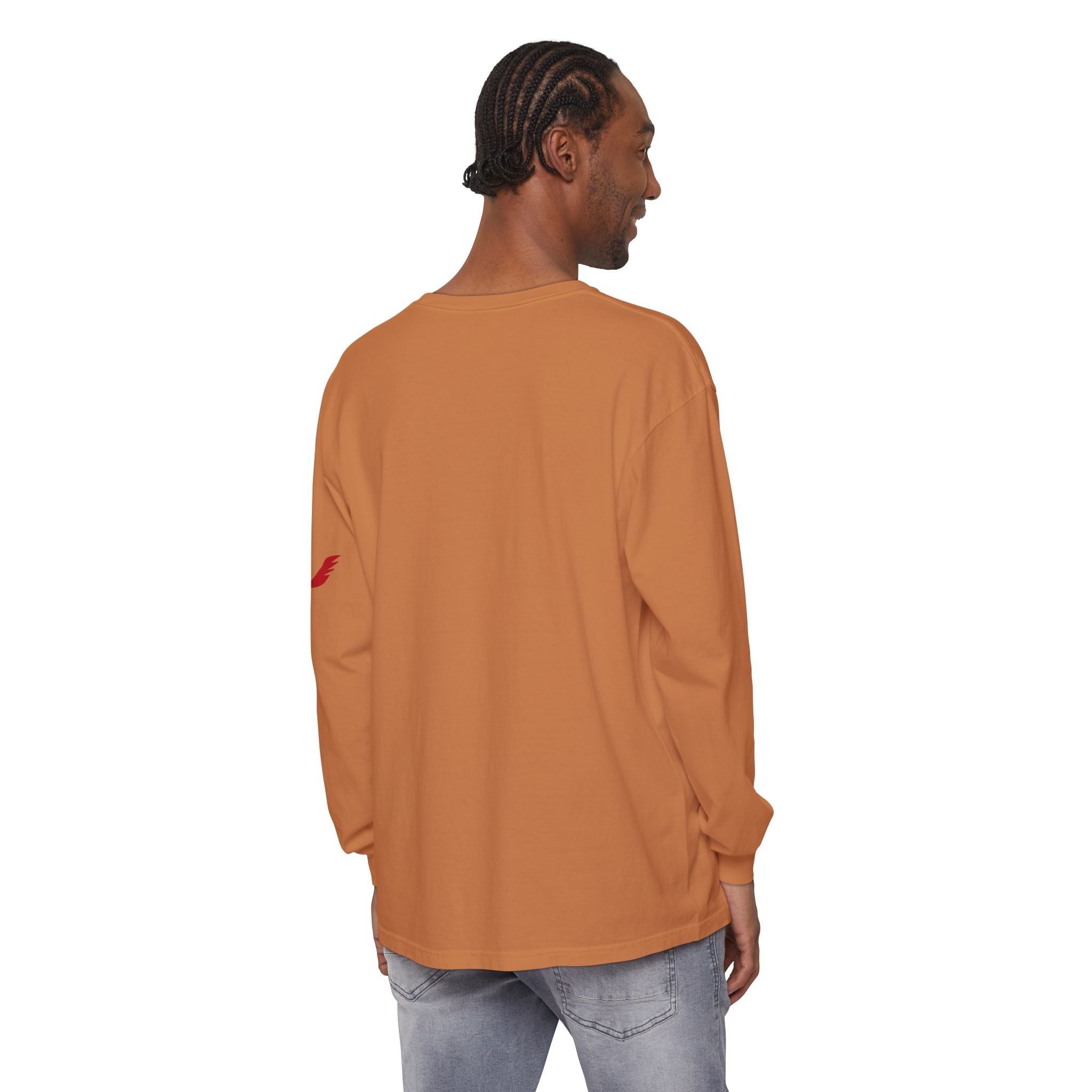 Victory Red Gray Long Sleeve-Oilfield Shirts