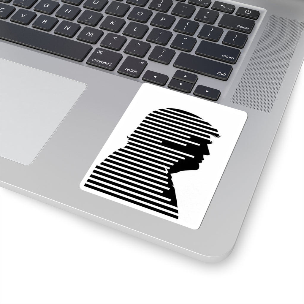TRUMP REDACTION STICKER