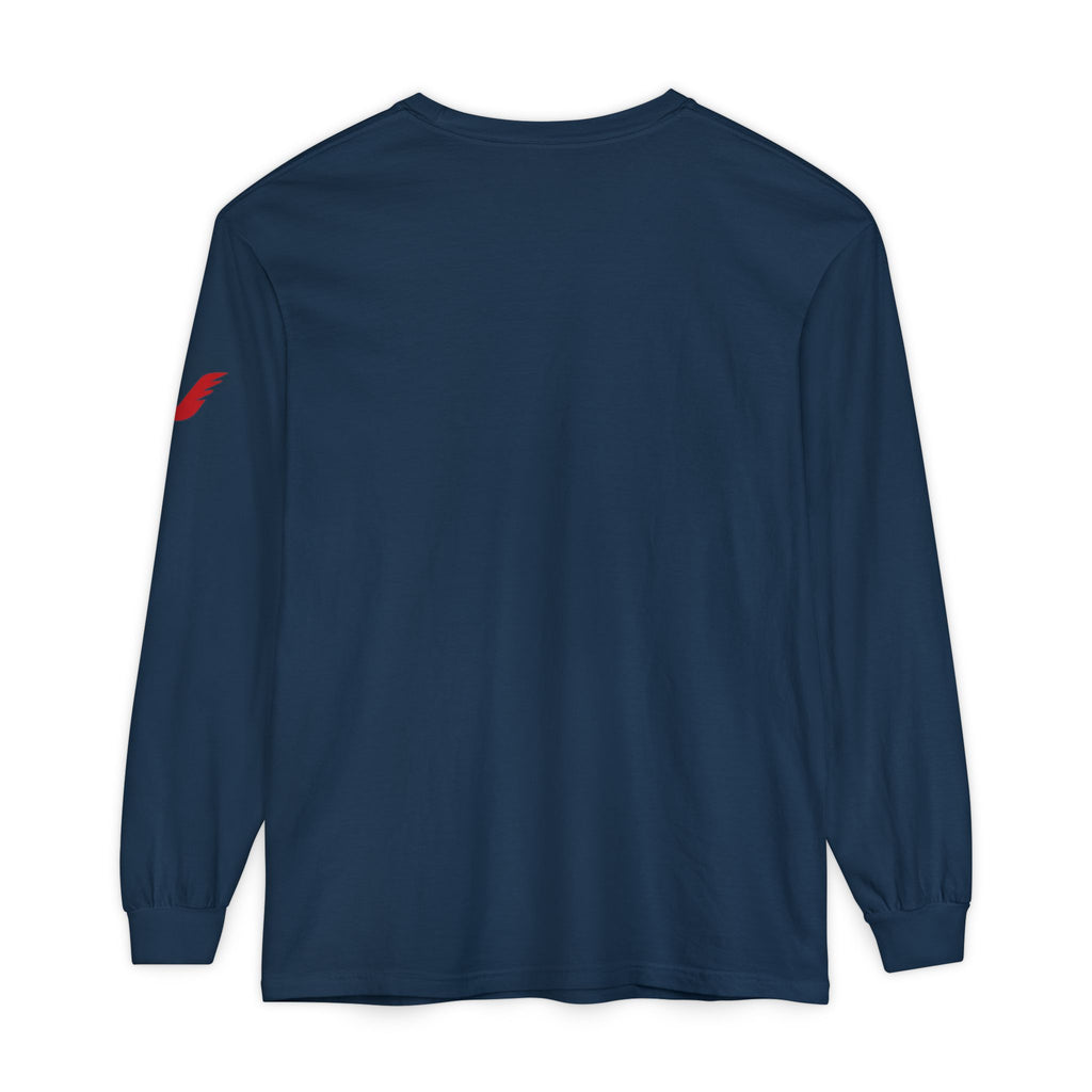 Victory Red Gray Long Sleeve-Oilfield Shirts
