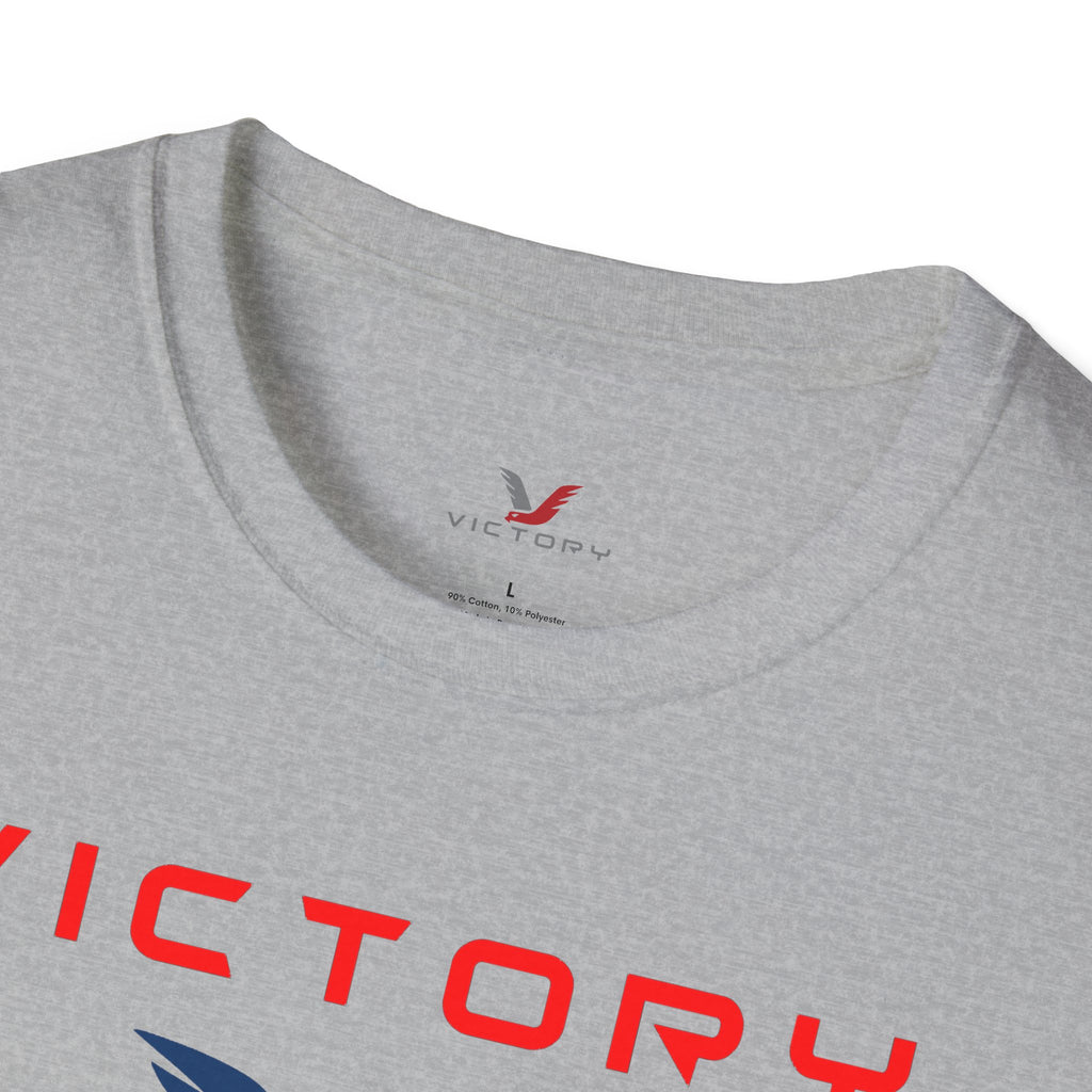 VICTORY RED BLUE LOGO-Oilfield Summer Shirts