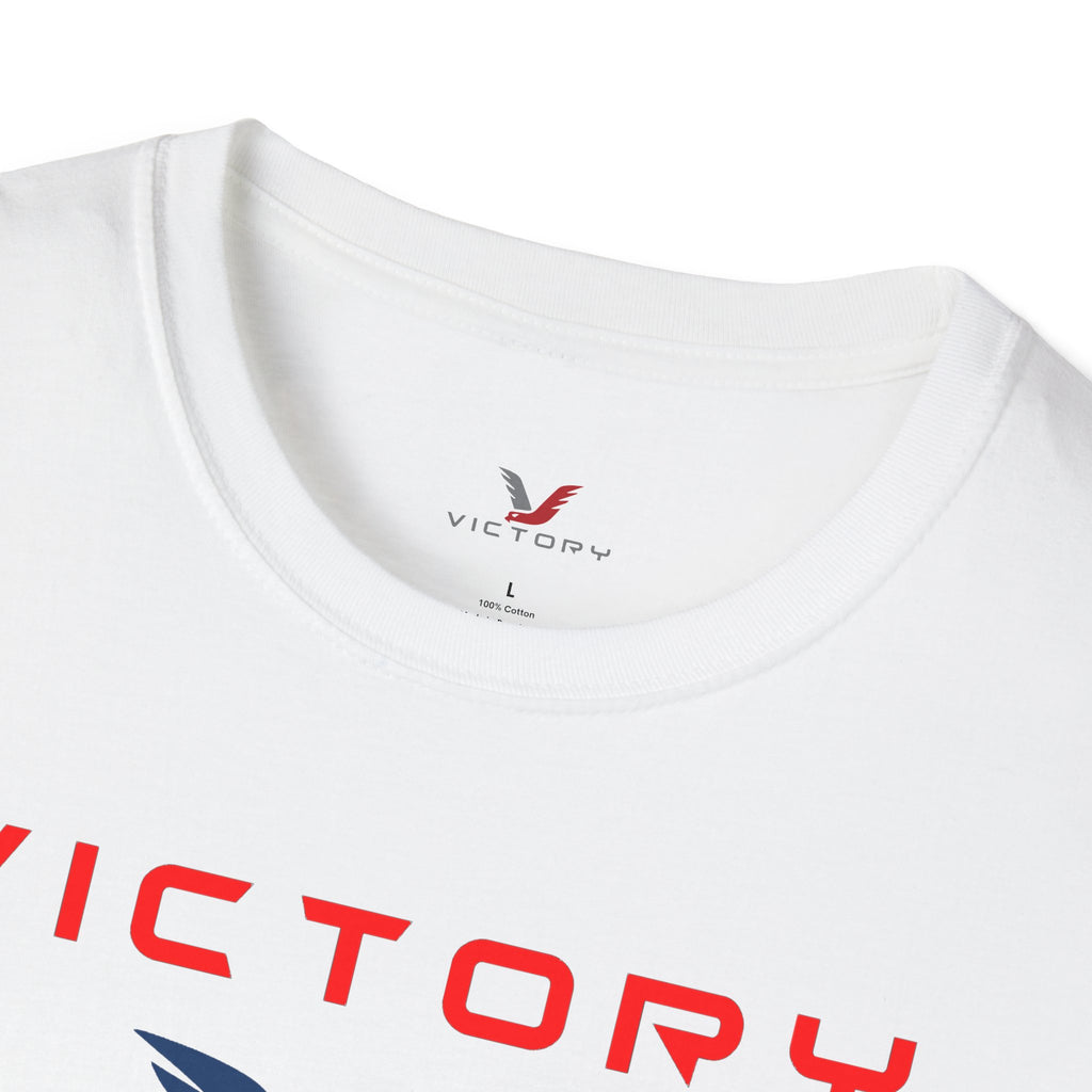 VICTORY RED BLUE LOGO-Oilfield Summer Shirts