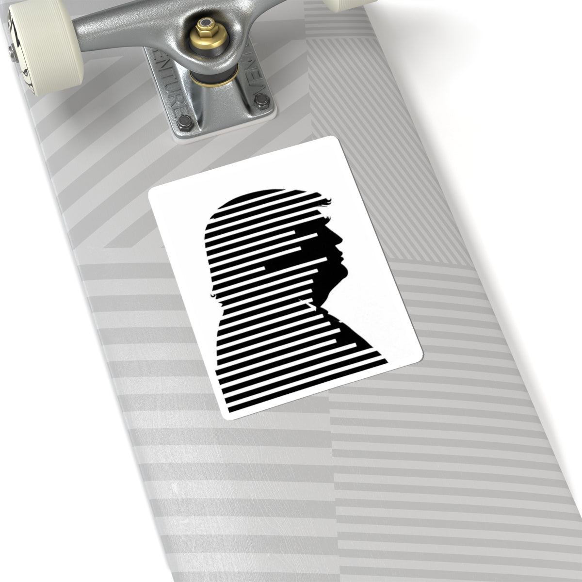 TRUMP REDACTION STICKER