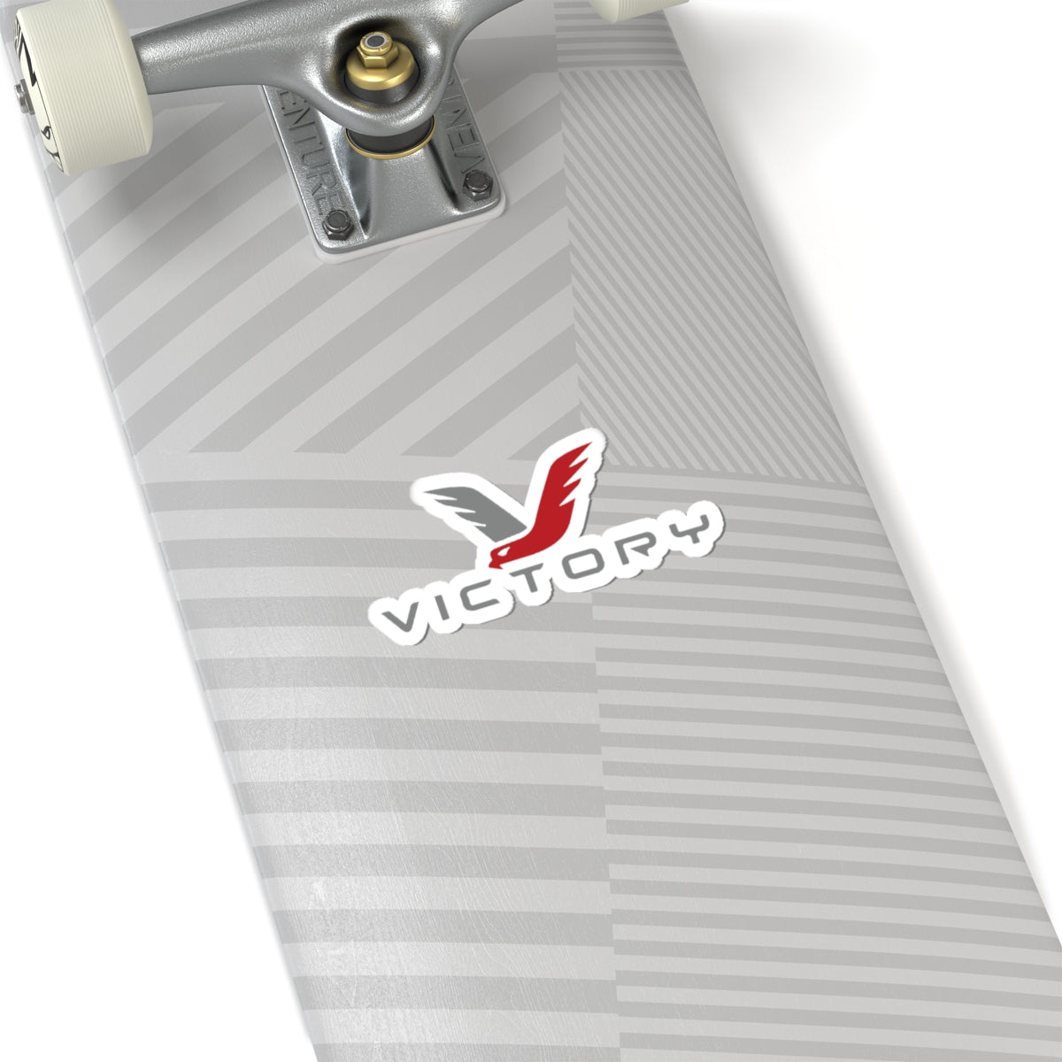 RED/GRAY VICTORY STICKER