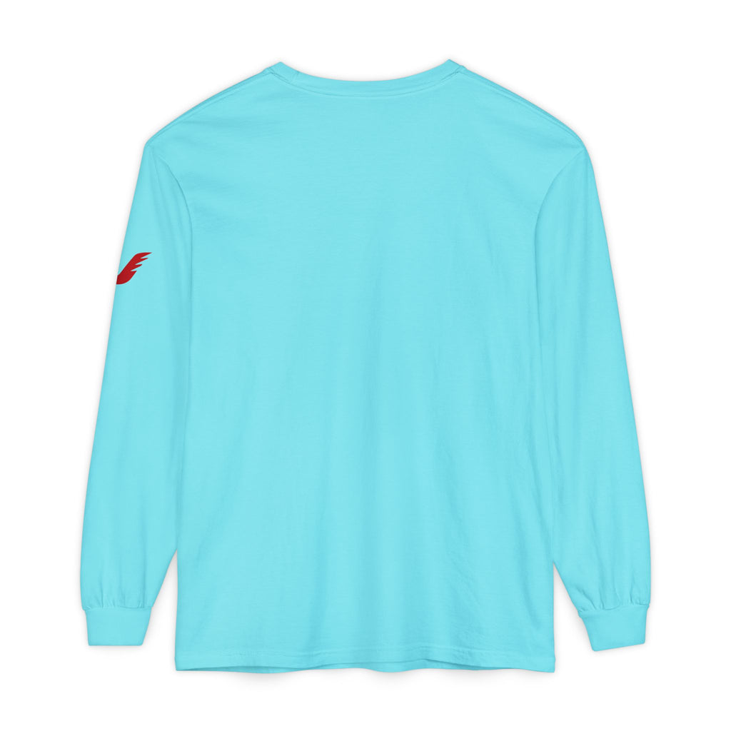 Performance Apparel-Victory-Brand Blue Long Sleeve Shirts
