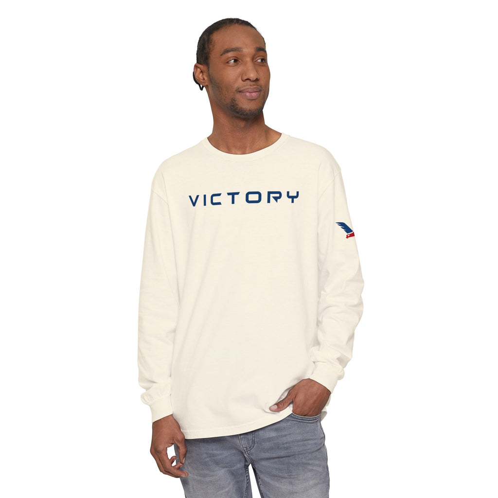 Performance Apparel-Victory-Brand Blue Long Sleeve Shirts