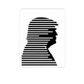 TRUMP REDACTION STICKER