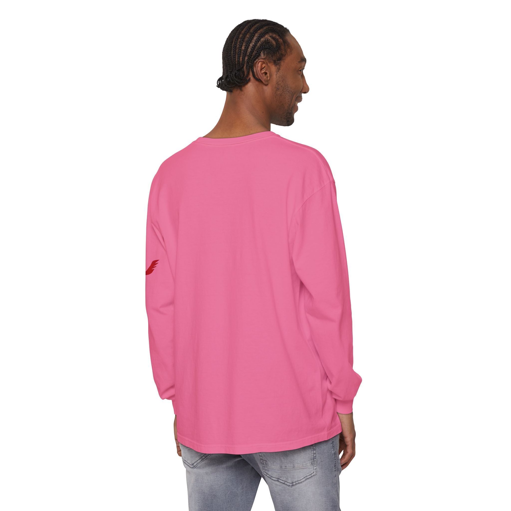 Victory Red Gray Long Sleeve-Oilfield Shirts